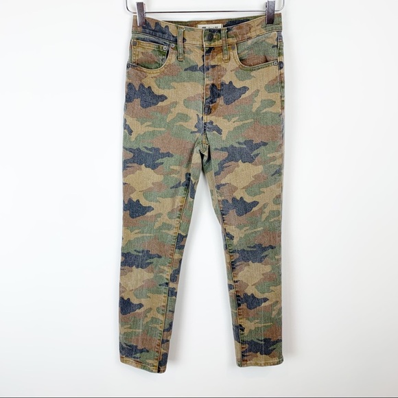 Madewell | High Rise Slim Boy Jean in Camo - Picture 6 of 14